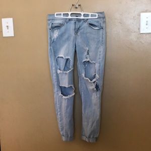F21 Boyfriend Jeans
